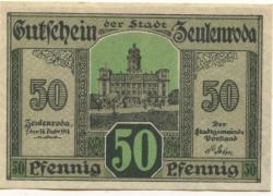 Zeulenroda - Stadt - 16.12.1918 - 50 Pfennig