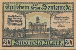 Zeulenroda - Stadt - 16.12.1918 - 20 Mark