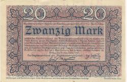 Zittau - Amtshauptmannschaft und Stadt - 15.11.1918 - 20 Mark 