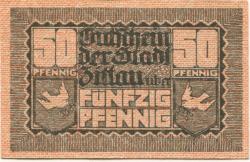 Zittau - Amtshauptmannschaft und Stadt - 1.1.1919 - 31.12.1919 - 50 Pfennig