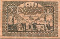 Zittau - Amtshauptmannschaft und Stadt - 1.1.1919 - 31.12.1919 - 50 Pfennig