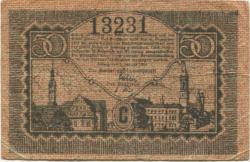 Zittau - Amtshauptmannschaft und Stadt - 1.1.1919 - 31.12.1919 - 50 Pfennig