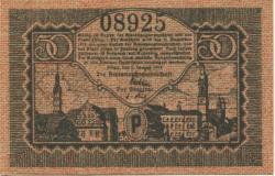 Zittau - Amtshauptmannschaft und Stadt - 1.1.1919 - 31.12.1919 - 50 Pfennig
