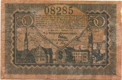 Zittau - Amtshauptmannschaft und Stadt - 1.1.1919 - 31.12.1919 - 50 Pfennig