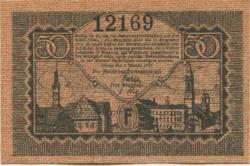 Zittau - Amtshauptmannschaft und Stadt - 1.1.1919 - 31.12.1919 - 50 Pfennig 