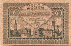 Zittau - Amtshauptmannschaft und Stadt - 1.1.1919 - 31.12.1919 - 50 Pfennig