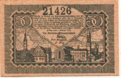 Zittau - Amtshauptmannschaft und Stadt - 1.1.1919 - 31.12.1919 - 50 Pfennig