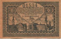 Zittau - Amtshauptmannschaft und Stadt - 1.1.1919 - 31.12.1919 - 50 Pfennig