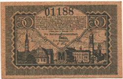 Zittau - Amtshauptmannschaft und Stadt - 1.1.1919 - 31.12.1919 - 50 Pfennig