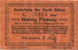 Zittau - Stadt - - 1.4.1918 - 50 Pfennig