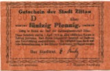 Zittau - Stadt - - 1.4.1918 - 50 Pfennig