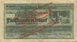 Zittau - Städte- und Staatsbank der Oberlausitz und Bezirksverbände Bautzen, Kamenz, Löbau und Zittau - 26.7.1923 - 50000 Mark