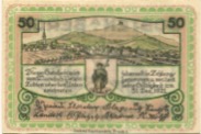 Zobten (heute: PL-Sleza) - Vorschuss-Verein - 16.10.1019 - 50 Pfennig