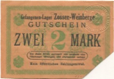 Zossen - Weinberge-Lager - -- - 2 Mark 
