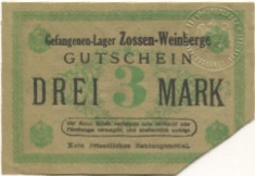 Zossen - Weinberge-Lager - -- - 3 Mark