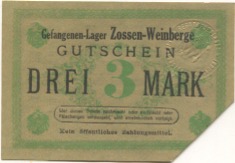 Zossen - Weinberge-Lager - -- - 3 Mark
