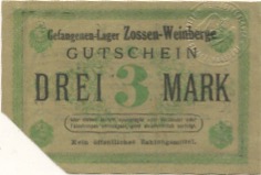 Zossen - Weinberge-Lager - -- - 3 Mark
