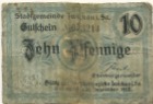 Zwickau - Stadt - - 31.12.1918 - 10 Pfennig