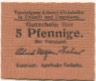 Zwönitz - Vereinigung der Geschäftsinhaber in Zwönitz und Umgebung - -- - 5 Pfennig