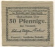 Zwönitz - Vereinigung der Geschäftsinhaber in Zwönitz und Umgebung - -- - 50 Pfennig 