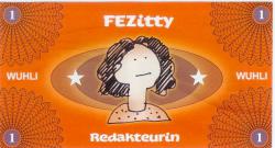 Berlin - Bank von Fezitty - -- - 1 Wuhli