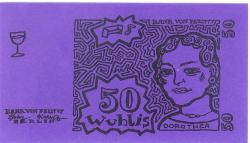 Berlin - Bank von Fezitty - -- - 50 Wuhlis