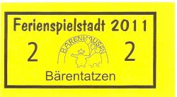 Bermatingen - Ferienspielstadt Bärenhausen - 2011 - 2 Bärentatzen