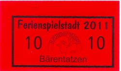 Bermatingen - Ferienspielstadt Bärenhausen - 2011 - 10 Bärentatzen