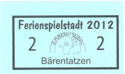 Bermatingen - Ferienspielstadt Bärenhausen - 2012 - 2 Bärentatzen