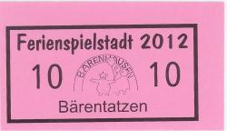 Bermatingen - Ferienspielstadt Bärenhausen - 2012 - 10 Bärentatzen