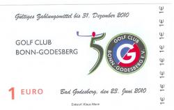 Bonn-Bad Godesberg - Golf-Club eV - 23.6.2010 - 31.12.2010 - 1 Euro