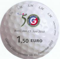 Bonn-Bad Godesberg - Golf-Club eV - 23.6.2010 - 31.12.2010 - 1.50 Euro