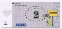 Germersheim - Bank von Kätschaopaso (Kinderspielstadt) - -- - 2 Paso