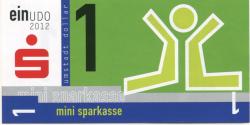 Groß-Umstadt - Mini-Sparkasse, Kinder- und Jugendförderung - 2012 - 1 Umstadter Dollar
