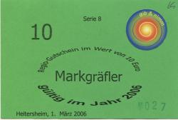 Heitersheim - Haus der Generationen - 1.3.2006 - 10 Euro