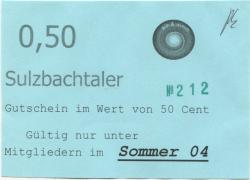 Heitersheim - Markgräfler Regional, Verein für nachhaltiges Wirtschaften eV, Staufener Str. 1a - Sommer 2004 - 0.50 Euro