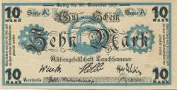 Lauchhammer - AG - - 30.11.1918 - 10 Mark