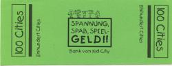 Leinfelden-Echterdingen - Bank der Stadt Kid City - -- - 100 Cities