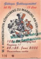 Marburg - Elisabethbräu GmbH, Steinweg 45, Gasthausbrauerei - 6.9.2013 - 15 Cent
