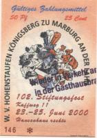Marburg - Elisabethbräu GmbH, Steinweg 45, Gasthausbrauerei - 6.9.2013 - 25 Cent