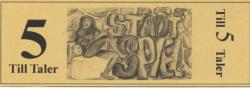 Mölln - Stadtspiel (Spielstadt) - -- - 5 Till Taler