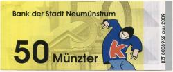 Neumünster - Bank der Stadt Neumünstrum - 2009 - 50 Münzter