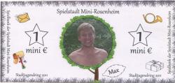 Rosenheim - Spielbank der Spielstadt Mini-Rosenheim - 2011 - 1 Mini-Euro