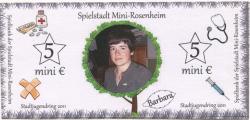 Rosenheim - Spielbank der Spielstadt Mini-Rosenheim - 2011 - 5 Mini-Euro