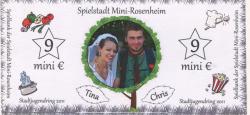 Rosenheim - Spielbank der Spielstadt Mini-Rosenheim - 2011 - 9 Mini-Euro