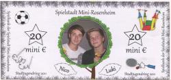 Rosenheim - Spielbank der Spielstadt Mini-Rosenheim - 2011 - 20 Mini-Euro