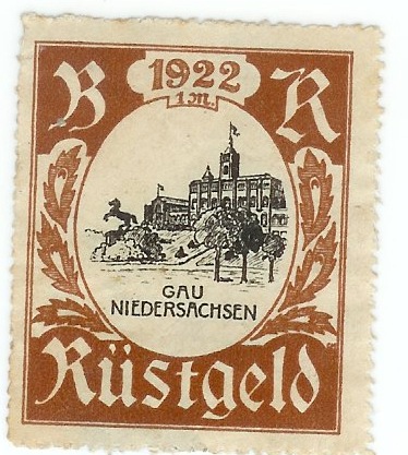 Barmen (heute: Wuppertal) - Evangelische Jugend, Bibelkreise - 1922 - 1 Mark 
