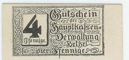 Bethel (heute: Bielefeld-Gadderbaum) - Anstalten - -- - 4 Pfennig 