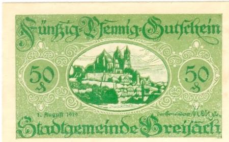 Breisach - Stadt - 1.8 1919 - 50 Pfennig 