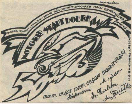 Doberan (Bad) - Stadt - -- - 50 Pfennig 